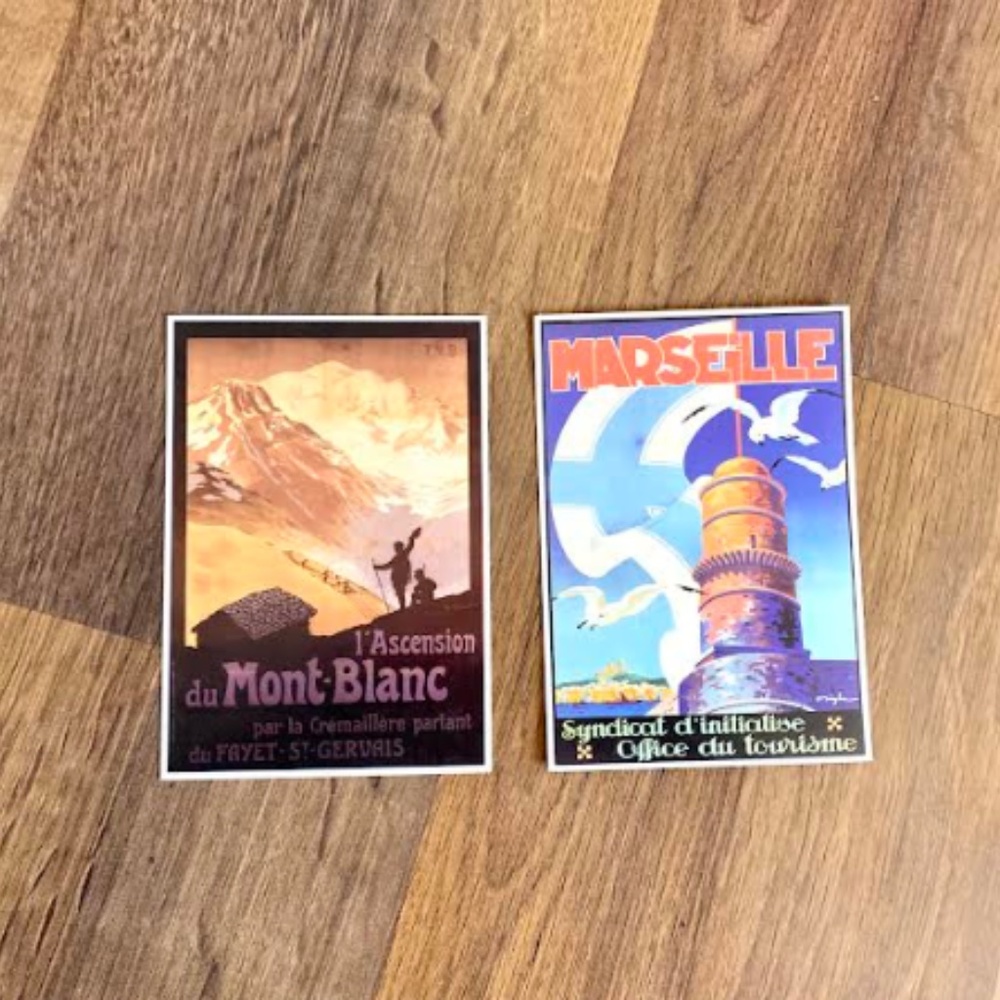 🆕 French Postcard Set